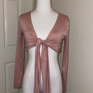 Long Sleeve Crop Top
